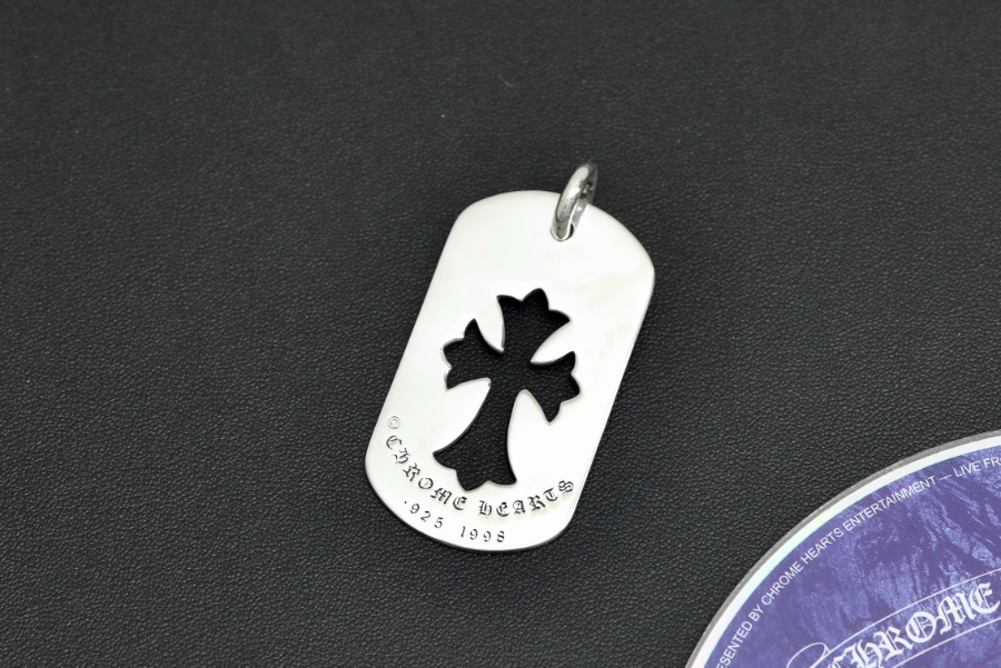 Chrome Hearts Cut-Out Cross Dog Tag Pendant 크롬하츠 컷아웃 크로스 도그태그 펜던트 12