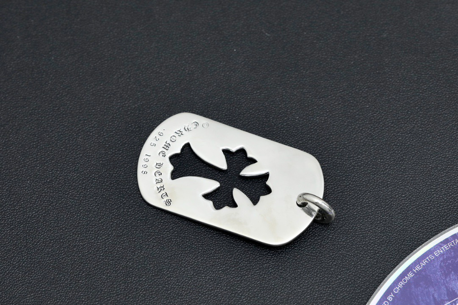 Chrome Hearts Cut-Out Cross Dog Tag Pendant 크롬하츠 컷아웃 크로스 도그태그 펜던트 13