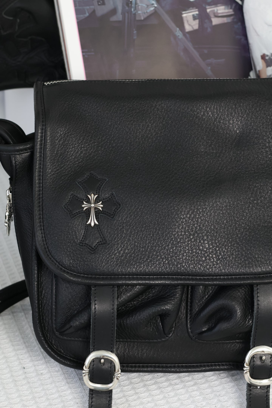 Chrome Hearts Soft Shoulder Tiny/B 크롬하츠 소프트 숄더 타이니 B 크로스백 18