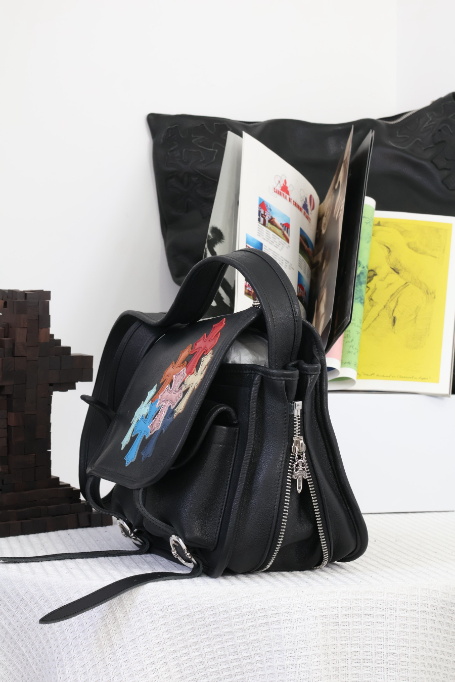 Chrome Hearts Soft Shoulder Tiny/B Multi Cross 크롬하츠 소프트 숄더 타이니 B 멀티 크로스 패치 크로스백 10