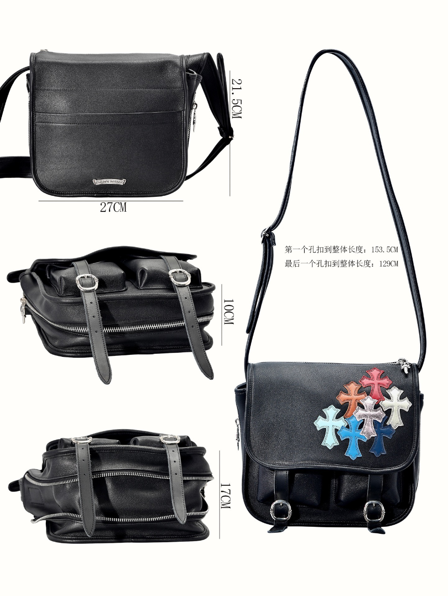 Chrome Hearts Soft Shoulder Tiny/B Multi Cross 크롬하츠 소프트 숄더 타이니 B 멀티 크로스 패치 크로스백 13