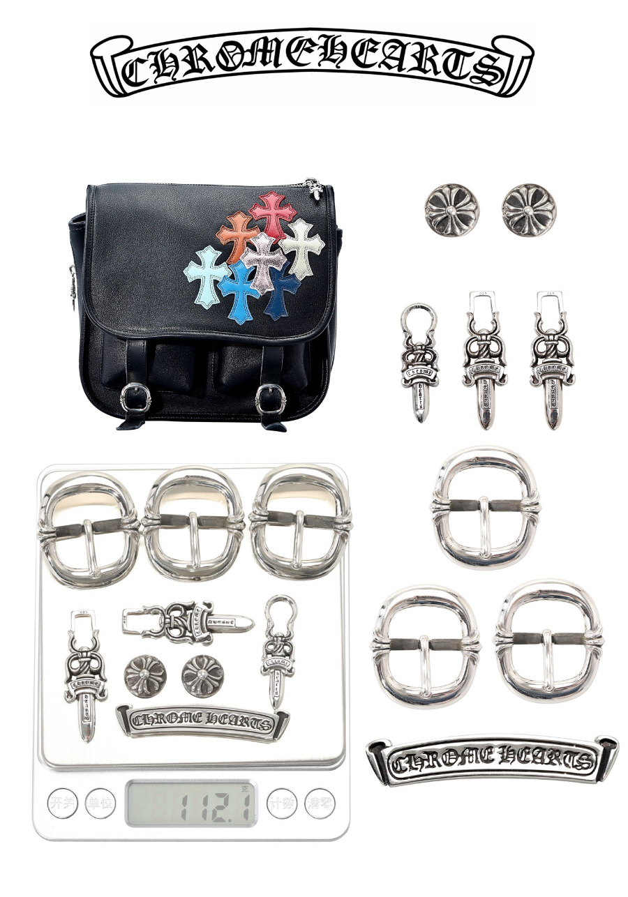 Chrome Hearts Soft Shoulder Tiny/B Multi Cross 크롬하츠 소프트 숄더 타이니 B 멀티 크로스 패치 크로스백 14