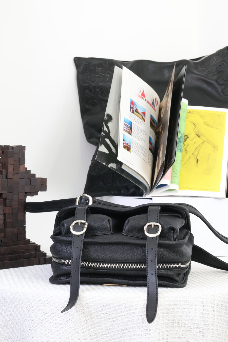 Chrome Hearts Soft Shoulder Tiny/B Fleur-de-Lis 크롬하츠 소프트 숄더 타이니 B 백합 문양 크로스백 12