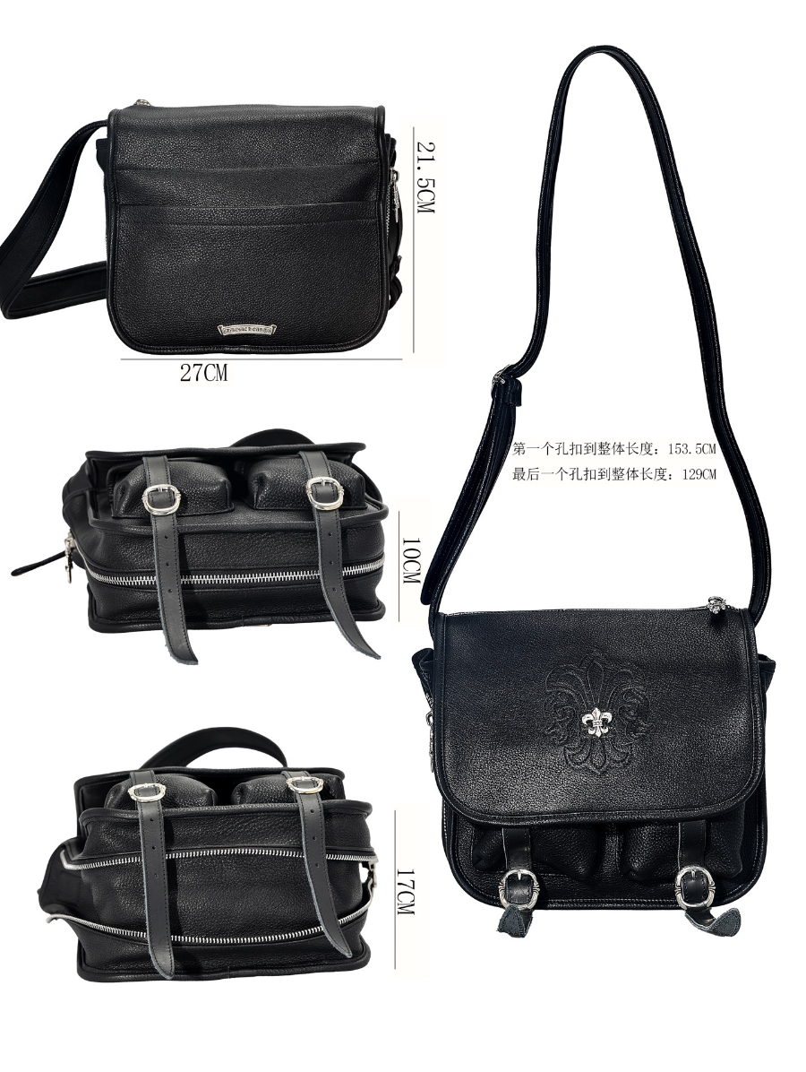 Chrome Hearts Soft Shoulder Tiny/B Fleur-de-Lis 크롬하츠 소프트 숄더 타이니 B 백합 문양 크로스백 18