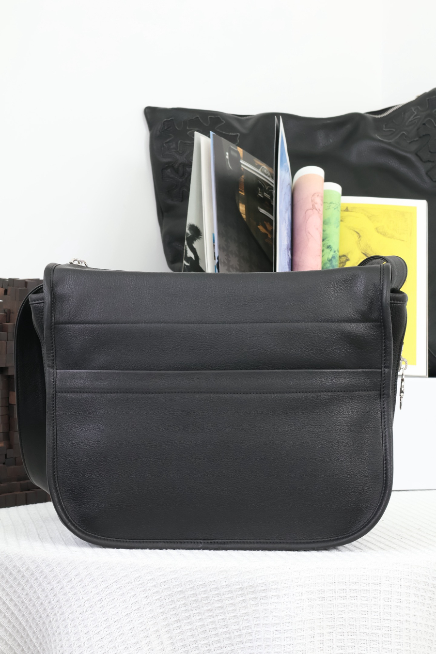 Chrome Hearts Vintage Cross Rack Shoulder Bag 크롬하츠 빈티지 십자가 랙 플랩 숄더백 10