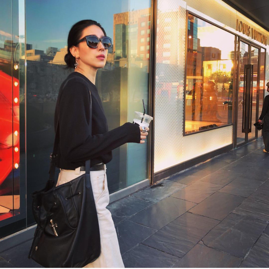 Chrome Hearts Cross Drawstring Bucket Bag 크롬하츠 크로스 드로스트링 버킷 백 3