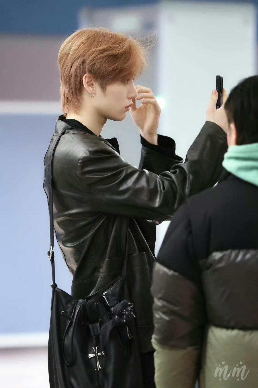 Chrome Hearts Cross Drawstring Bucket Bag 크롬하츠 크로스 드로스트링 버킷 백 8