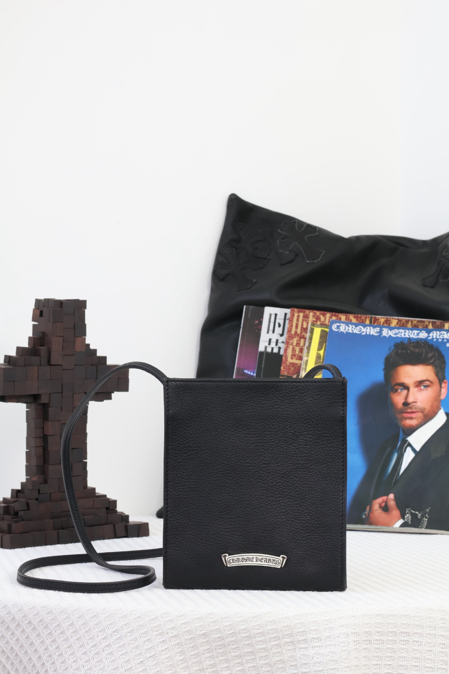 Chrome Hearts Square Pocket Cross Bag 크롬하츠 스퀘어 포켓 크로스 백 14