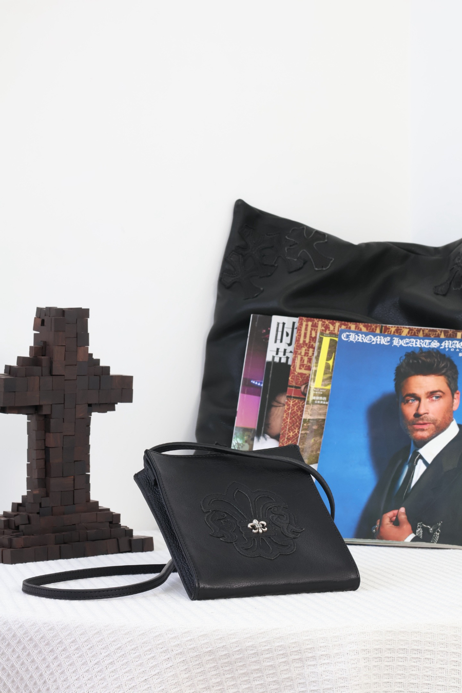 Chrome Hearts Square Pocket Cross Bag 크롬하츠 스퀘어 포켓 크로스 백 15