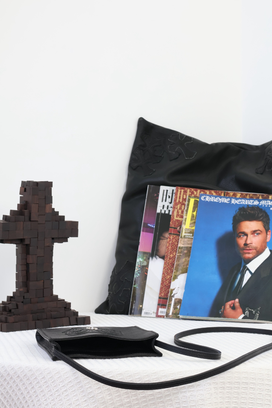 Chrome Hearts Square Pocket Cross Bag 크롬하츠 스퀘어 포켓 크로스 백 17