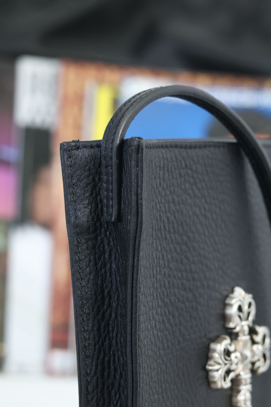 Chrome Hearts Square Pocket Cross Plate Cross Bag 크롬하츠 스퀘어 포켓 십자 플레이트 크로스 백 21