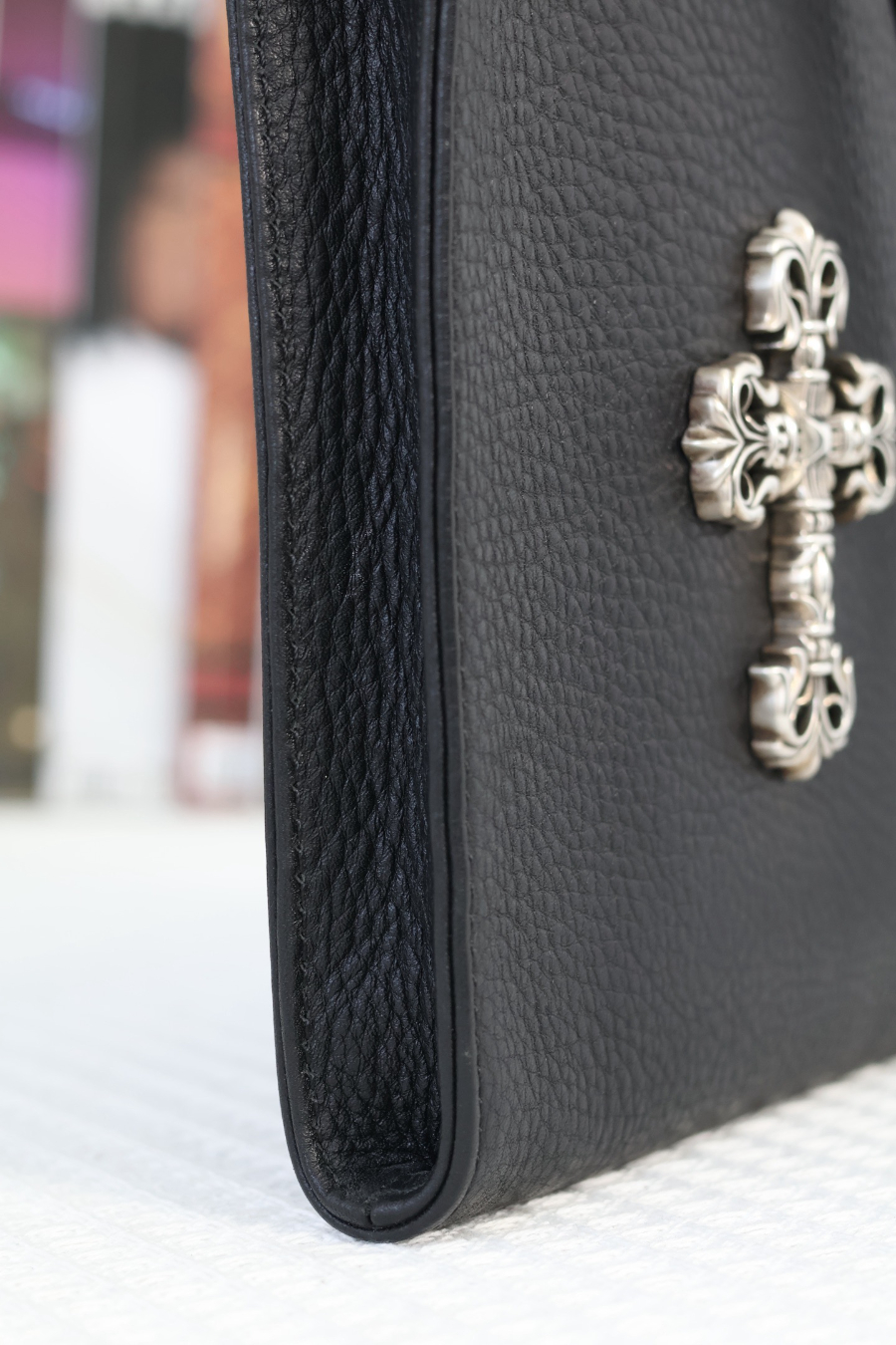 Chrome Hearts Square Pocket Cross Plate Cross Bag 크롬하츠 스퀘어 포켓 십자 플레이트 크로스 백 22