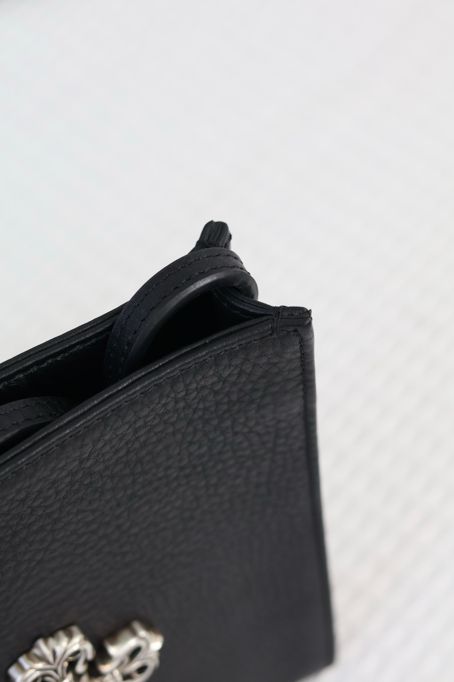 Chrome Hearts Square Pocket Cross Plate Cross Bag 크롬하츠 스퀘어 포켓 십자 플레이트 크로스 백 23