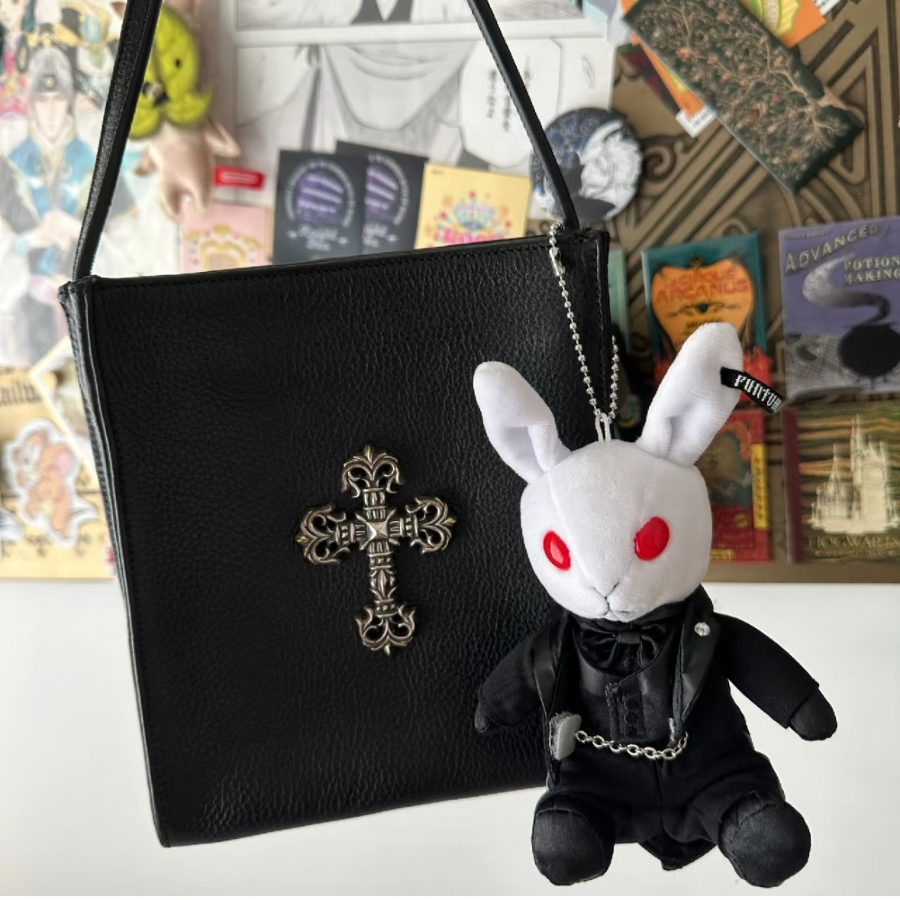 Chrome Hearts Square Pocket Cross Plate Cross Bag 크롬하츠 스퀘어 포켓 십자 플레이트 크로스 백 29