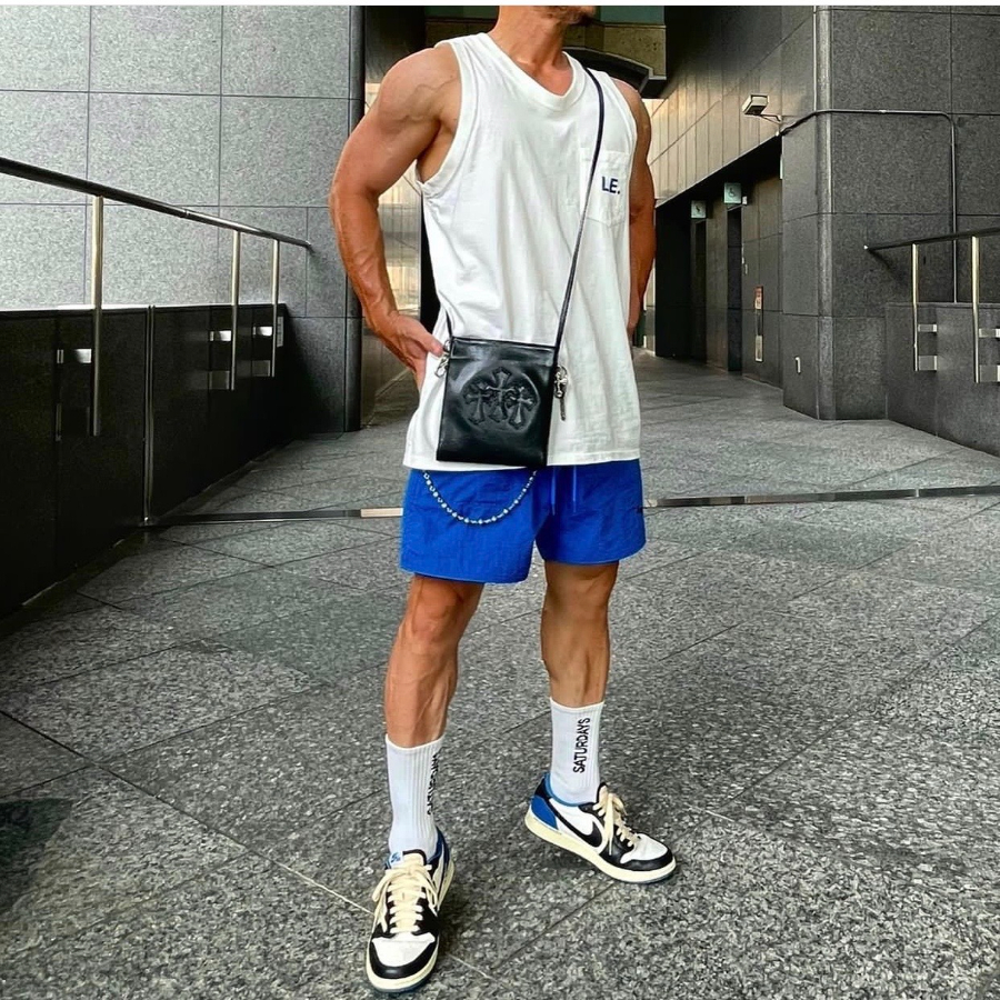 Chrome Hearts Square Pocket Crossbody 크롬하츠 스퀘어 포켓 크로스바디 백 9