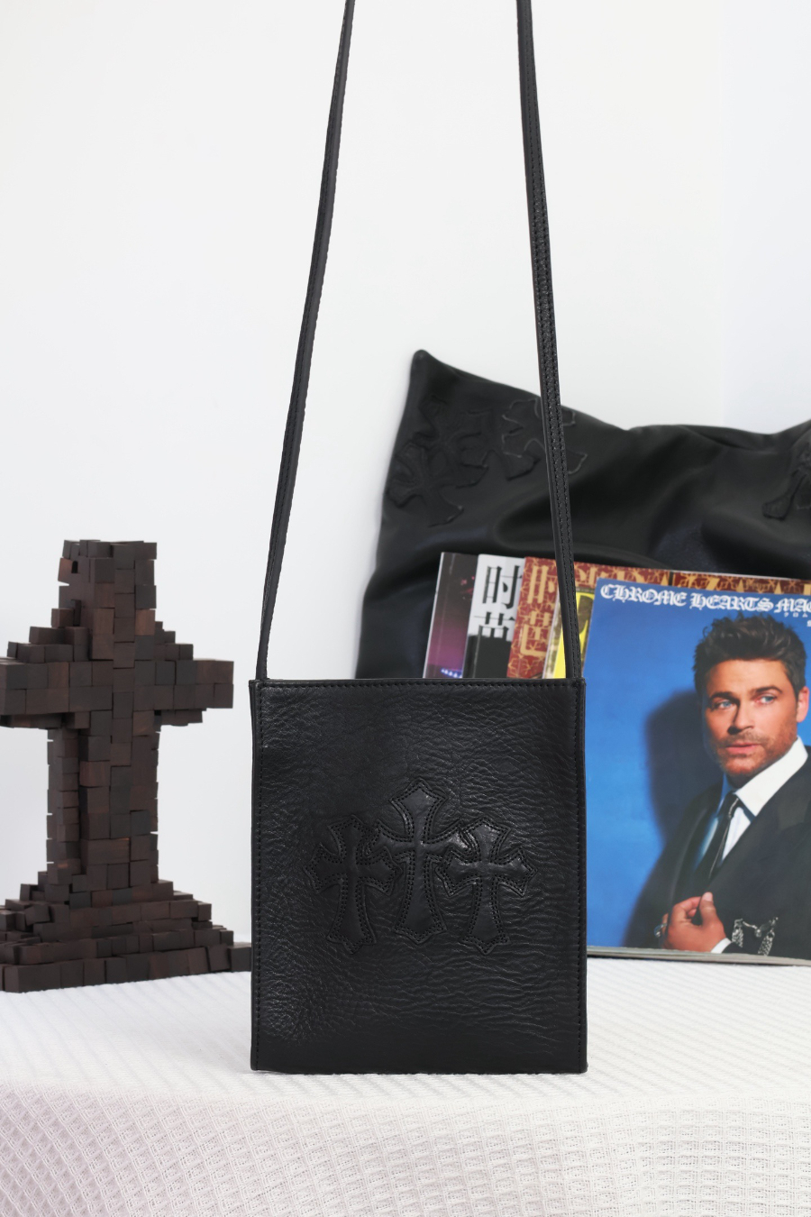 Chrome Hearts Square Pocket Crossbody 크롬하츠 스퀘어 포켓 크로스바디 백 10