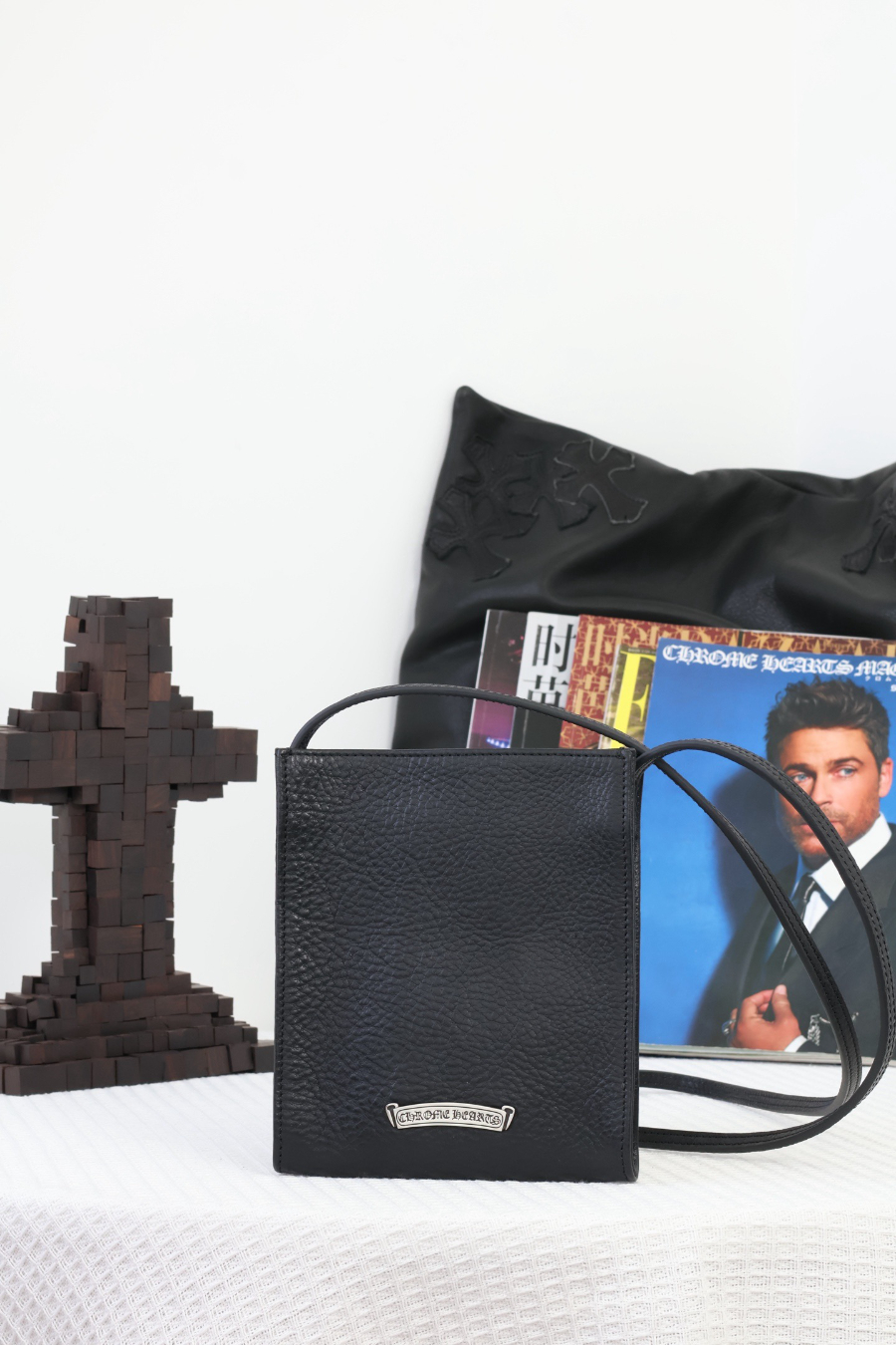 Chrome Hearts Square Pocket Crossbody 크롬하츠 스퀘어 포켓 크로스바디 백 12