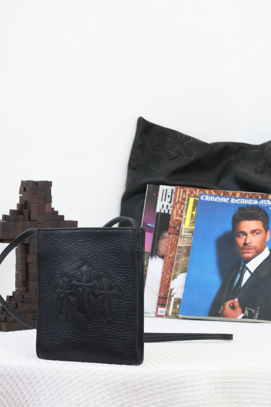 Chrome Hearts Square Pocket Crossbody 크롬하츠 스퀘어 포켓 크로스바디 백 17