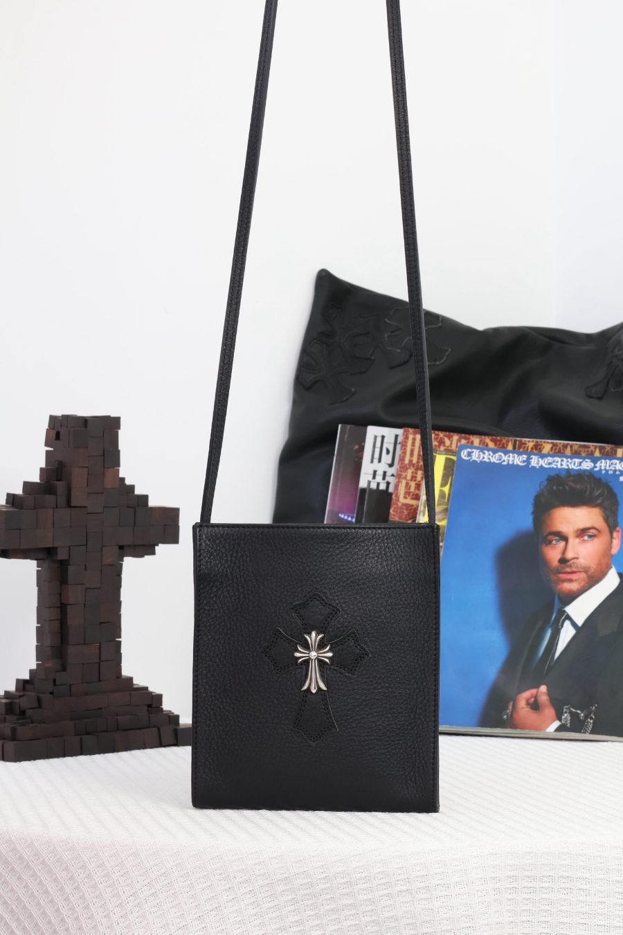 Chrome Hearts Square Pocket Crossbody 크롬하츠 스퀘어 포켓 크로스바디 백 12