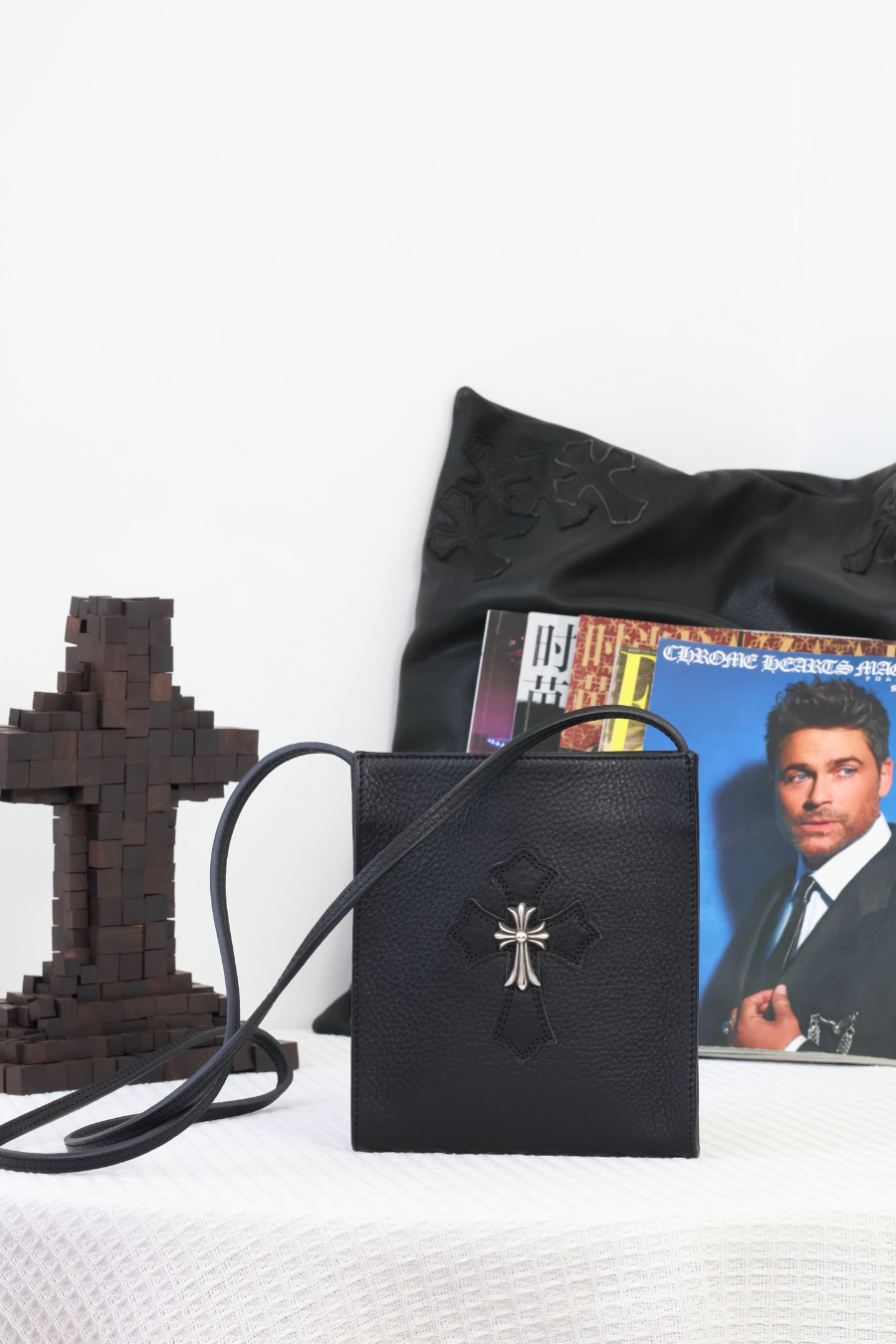 Chrome Hearts Square Pocket Crossbody 크롬하츠 스퀘어 포켓 크로스바디 백 13