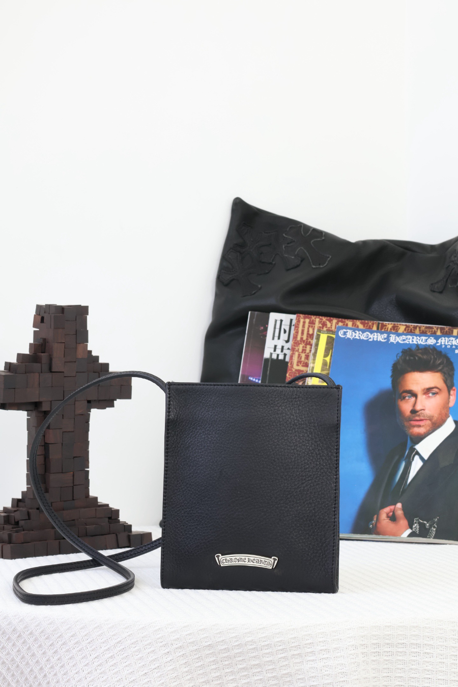 Chrome Hearts Square Pocket Crossbody 크롬하츠 스퀘어 포켓 크로스바디 백 14