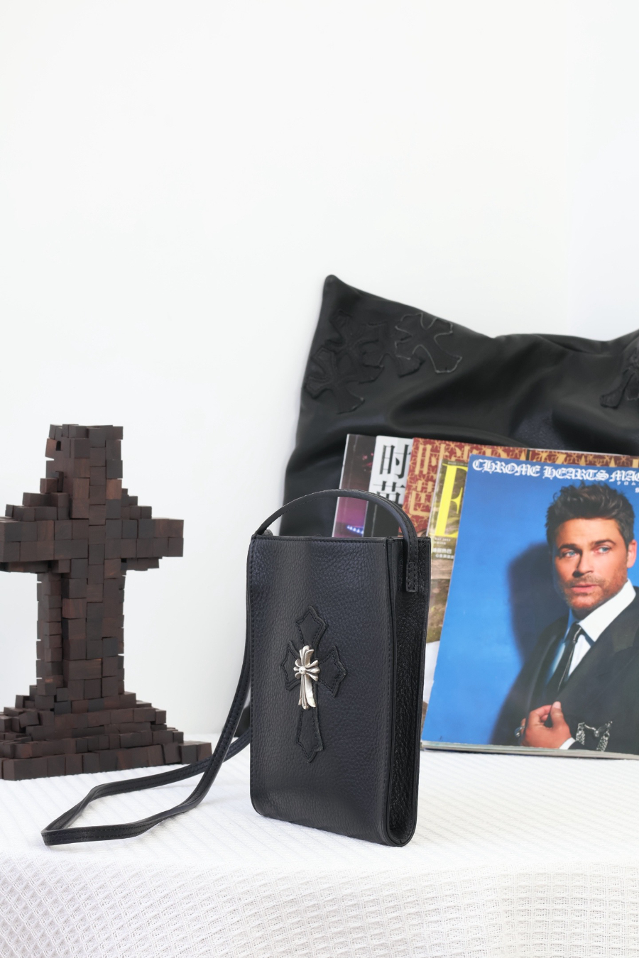 Chrome Hearts Square Pocket Crossbody 크롬하츠 스퀘어 포켓 크로스바디 백 15