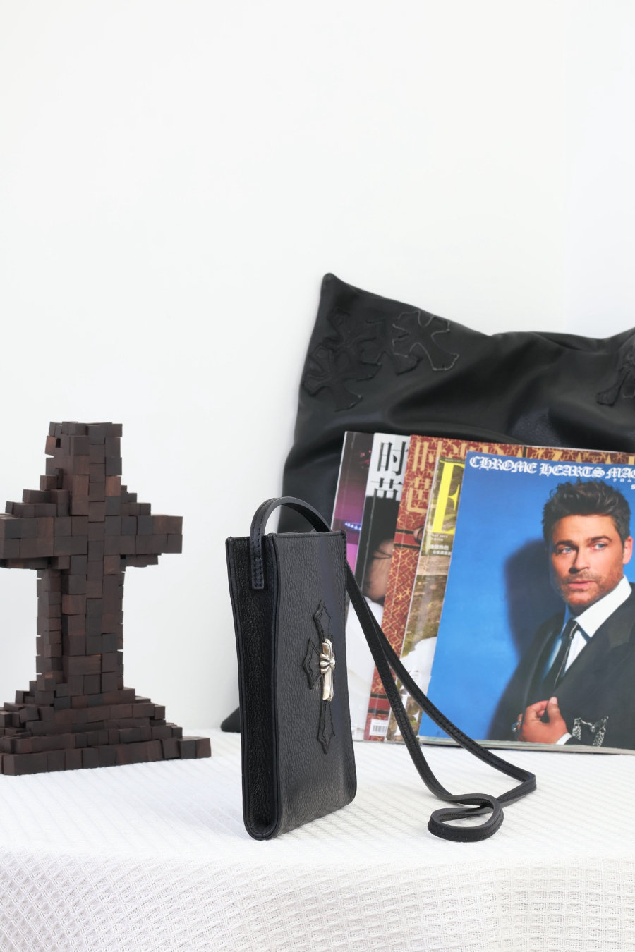 Chrome Hearts Square Pocket Crossbody 크롬하츠 스퀘어 포켓 크로스바디 백 16