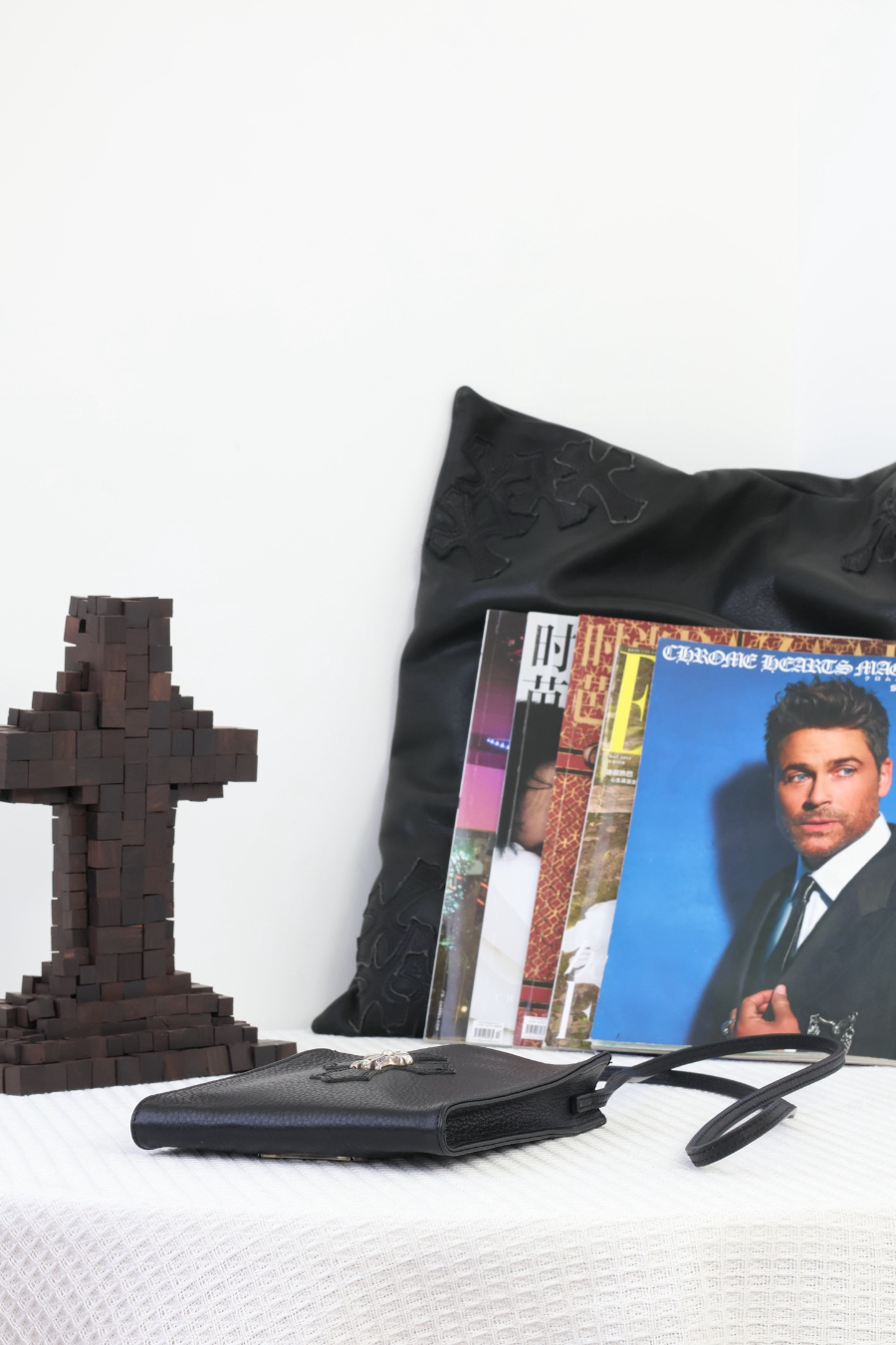 Chrome Hearts Square Pocket Crossbody 크롬하츠 스퀘어 포켓 크로스바디 백 17