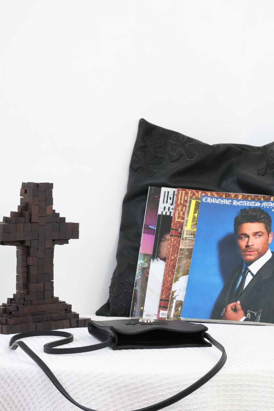 Chrome Hearts Square Pocket Crossbody 크롬하츠 스퀘어 포켓 크로스바디 백 18