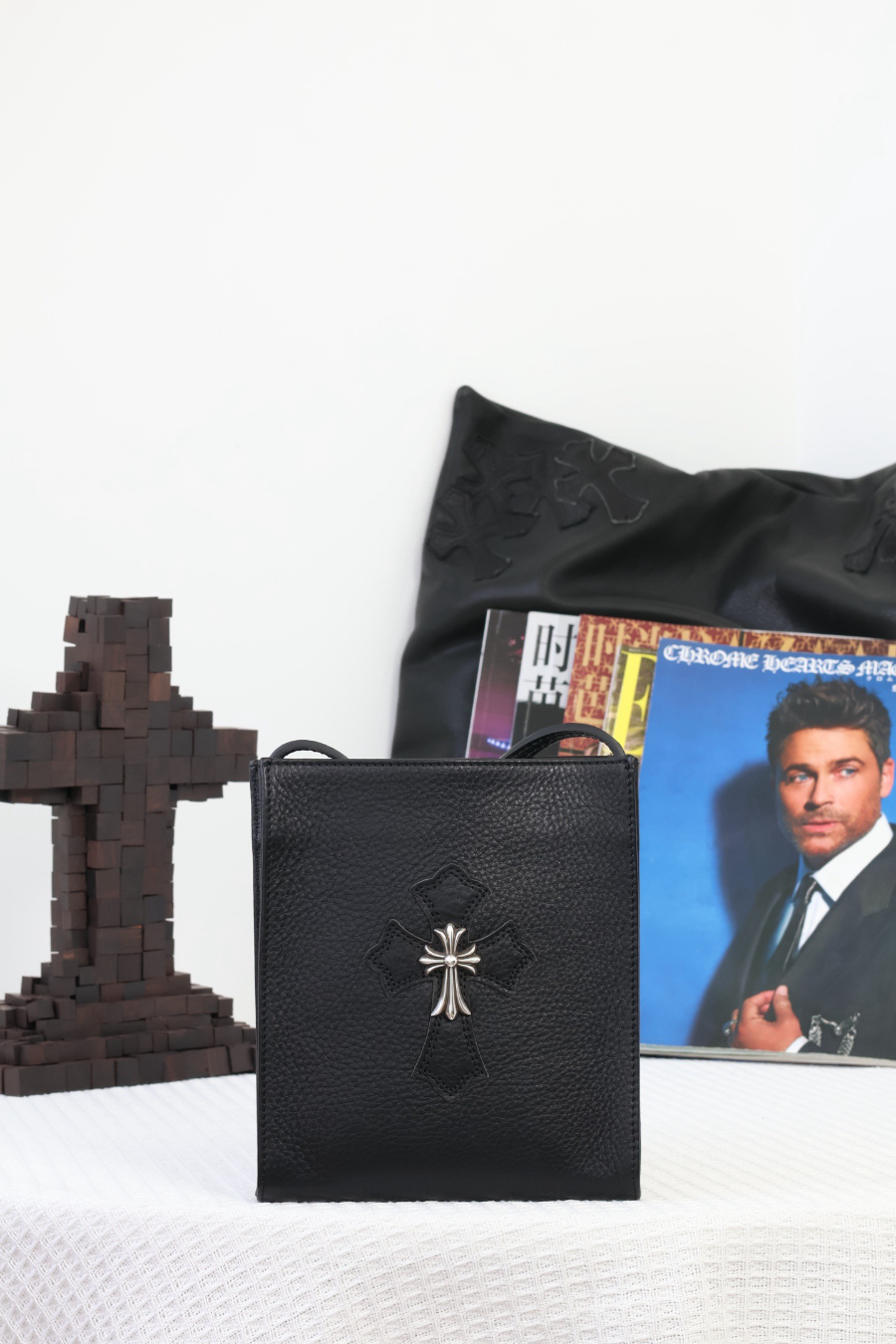 Chrome Hearts Square Pocket Crossbody 크롬하츠 스퀘어 포켓 크로스바디 백 19