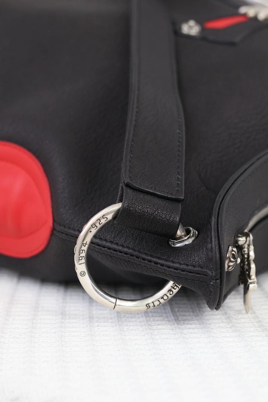 Chrome Hearts Little Lyon Shoulder Bag 크롬하츠 리틀 라이온 숄더백 레드네온버 22