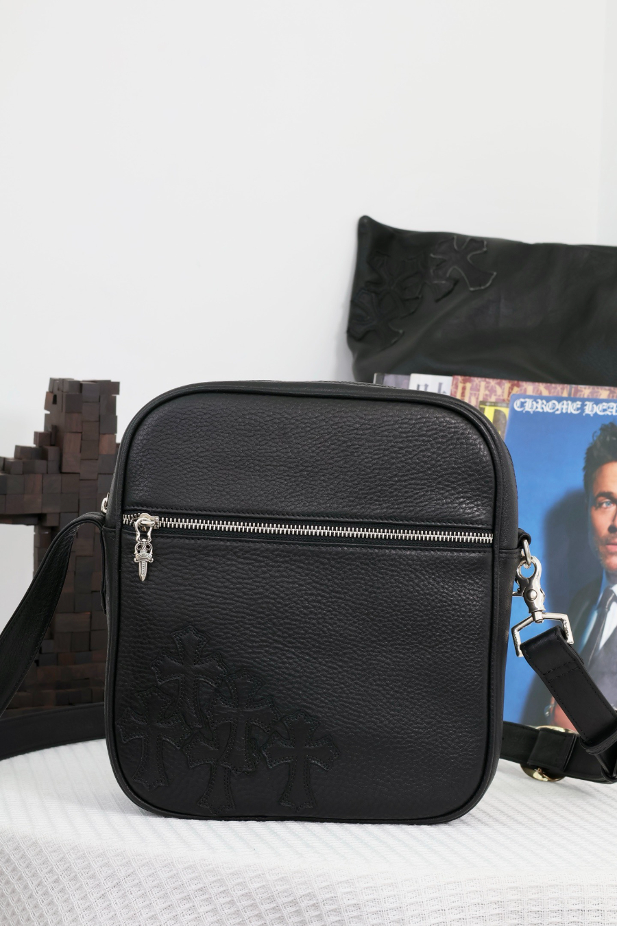 Chrome Hearts TAKA Crossbody Bag 크롬하츠 타카 크로스바디 백 10