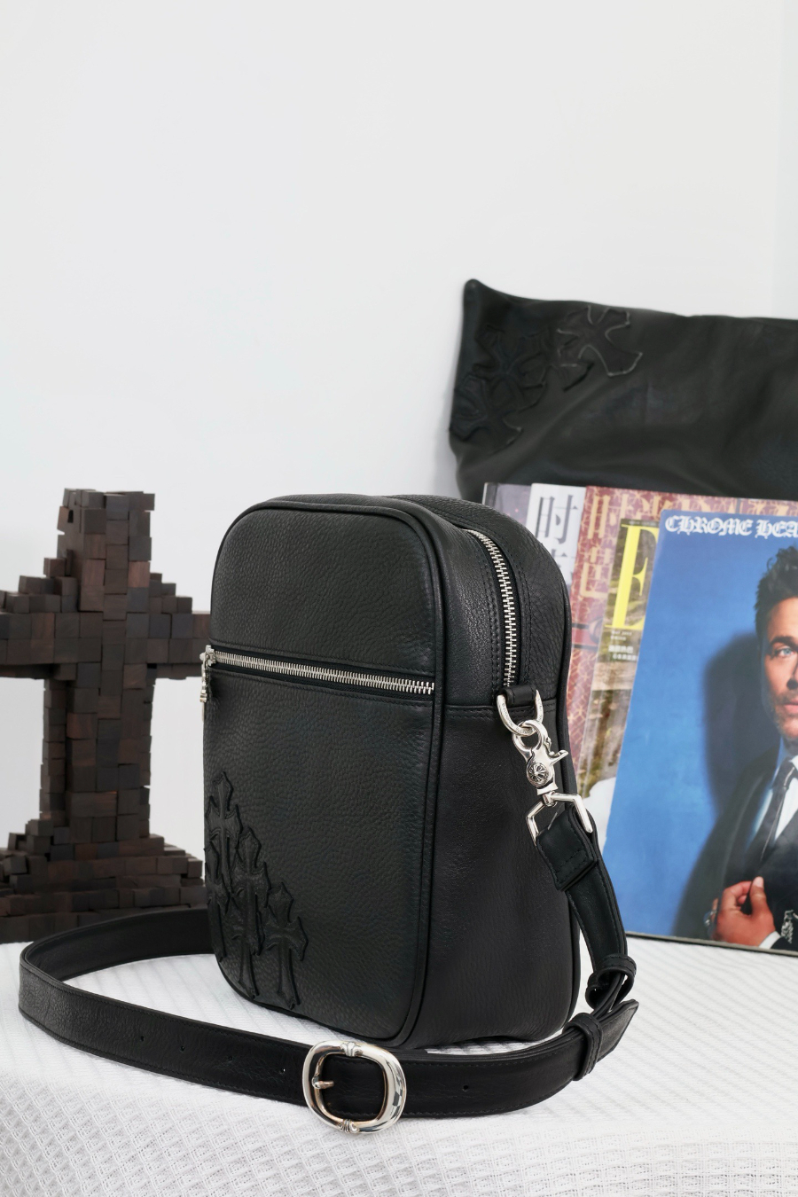 Chrome Hearts TAKA Crossbody Bag 크롬하츠 타카 크로스바디 백 11