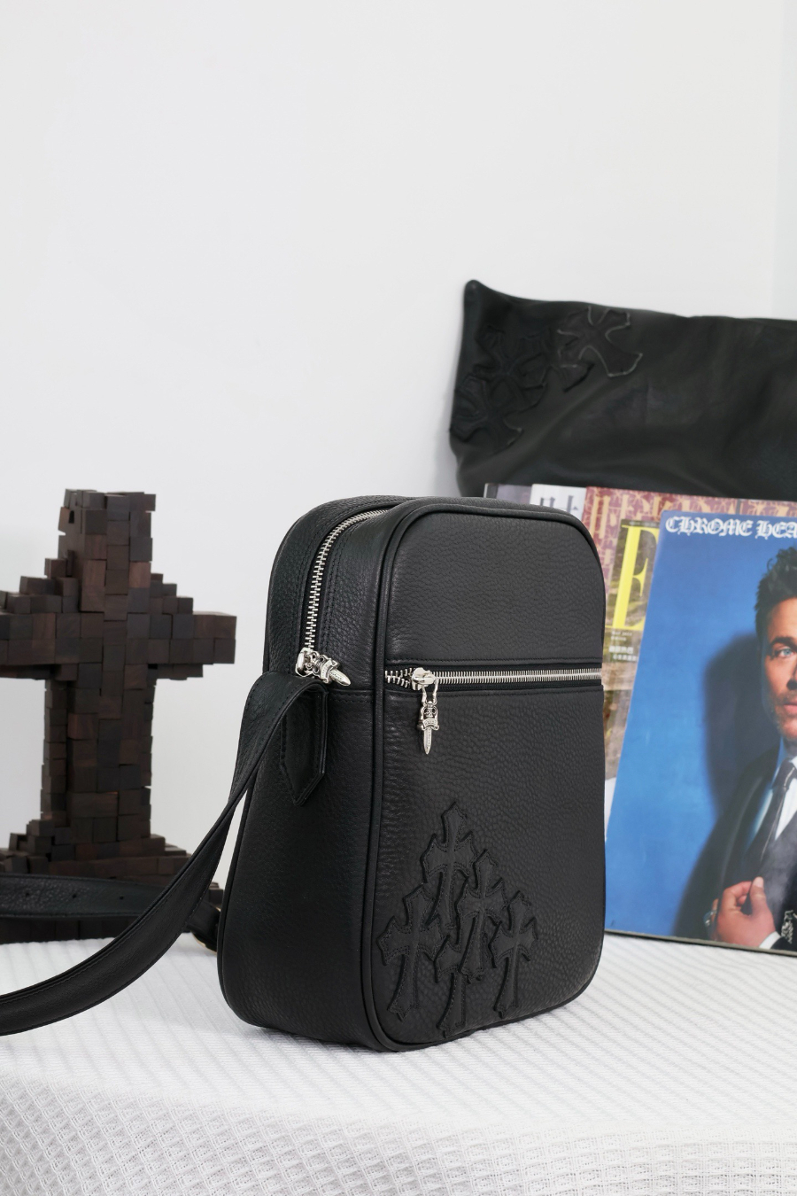 Chrome Hearts TAKA Crossbody Bag 크롬하츠 타카 크로스바디 백 12