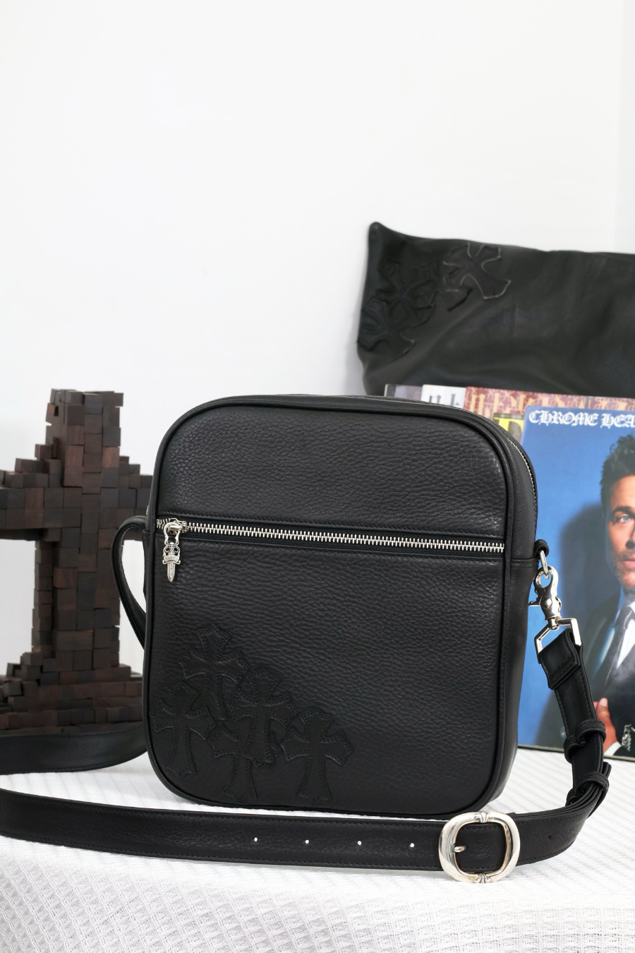 Chrome Hearts TAKA Crossbody Bag 크롬하츠 타카 크로스바디 백 16