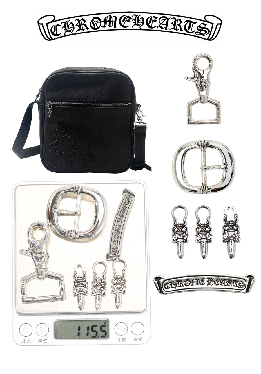 Chrome Hearts TAKA Crossbody Bag 크롬하츠 타카 크로스바디 백 26