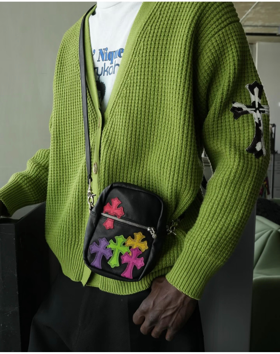Chrome Hearts TAKA Color Patch Mini Crossbody 크롬하츠 타카 컬러 패치 미니 크로스바디 백 1