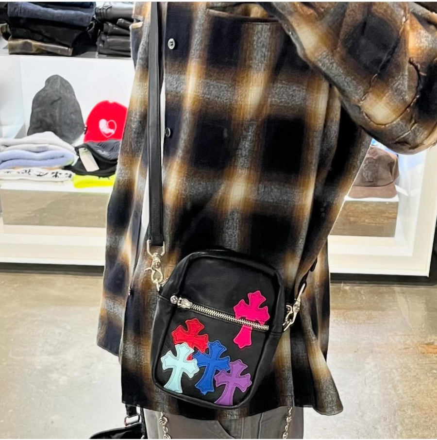 Chrome Hearts TAKA Color Patch Mini Crossbody 크롬하츠 타카 컬러 패치 미니 크로스바디 백 2
