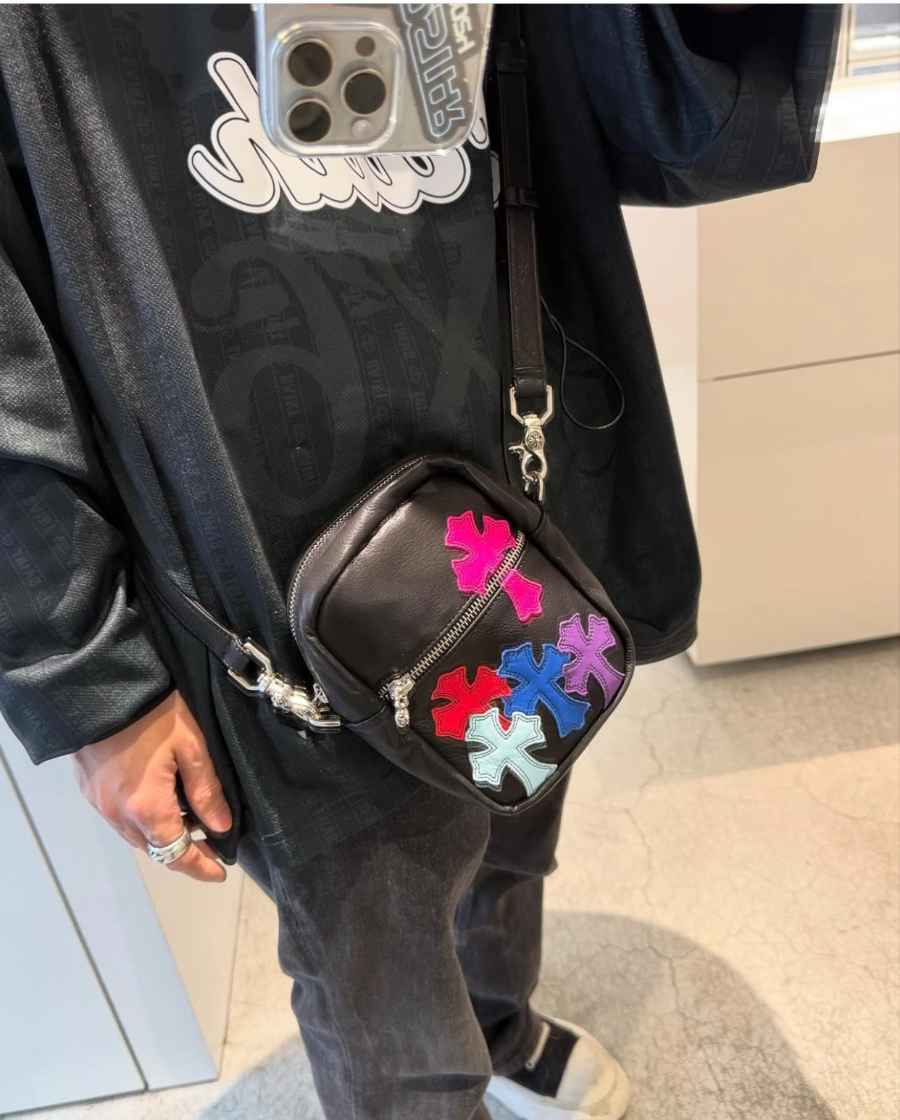 Chrome Hearts TAKA Color Patch Mini Crossbody 크롬하츠 타카 컬러 패치 미니 크로스바디 백 3