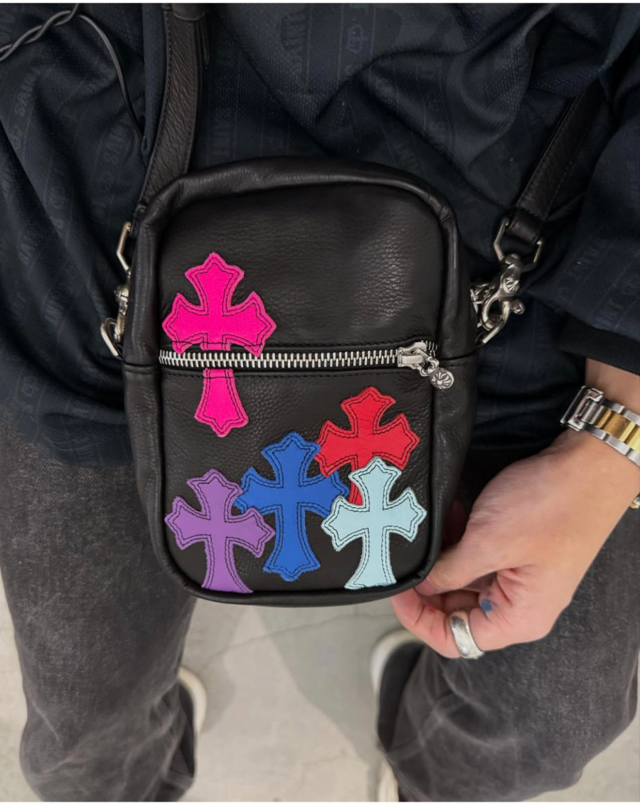 Chrome Hearts TAKA Color Patch Mini Crossbody 크롬하츠 타카 컬러 패치 미니 크로스바디 백 4