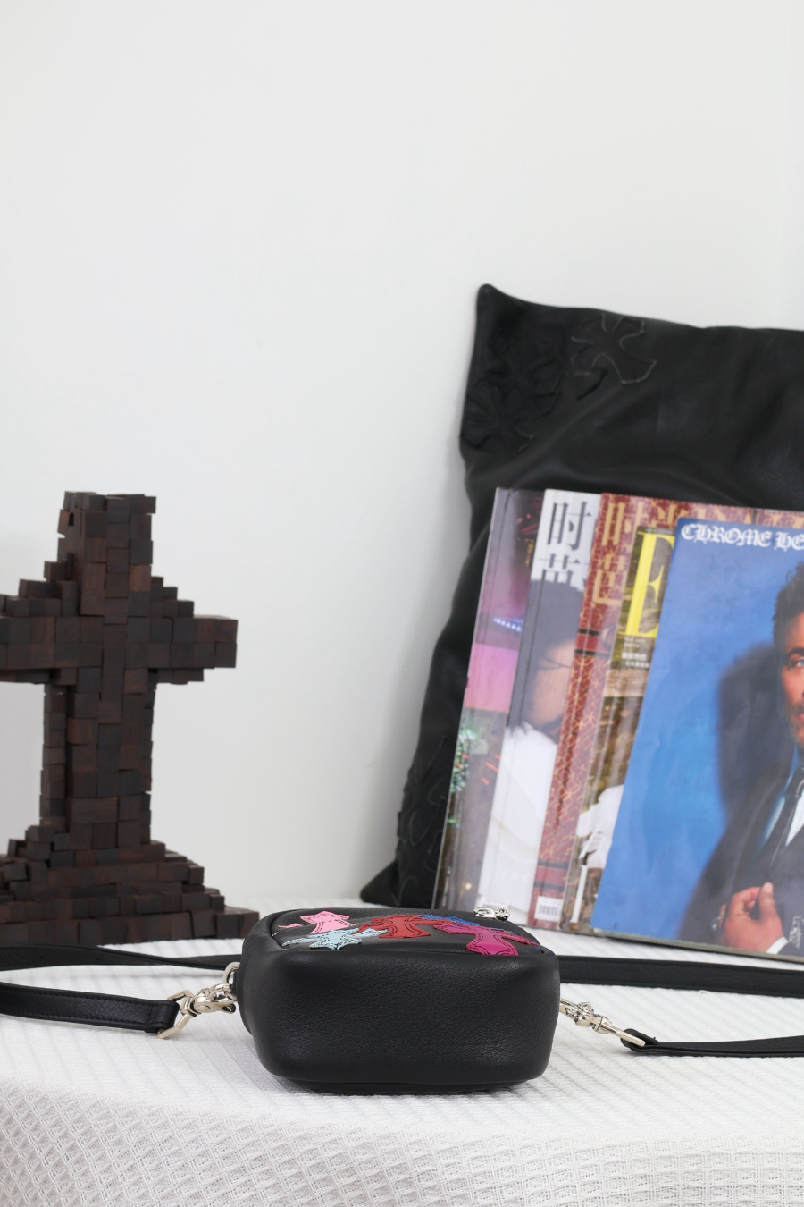 Chrome Hearts TAKA Color Patch Mini Crossbody 크롬하츠 타카 컬러 패치 미니 크로스바디 백 16