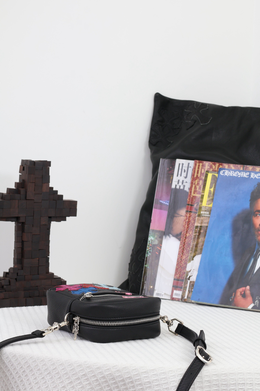 Chrome Hearts TAKA Color Patch Mini Crossbody 크롬하츠 타카 컬러 패치 미니 크로스바디 백 17