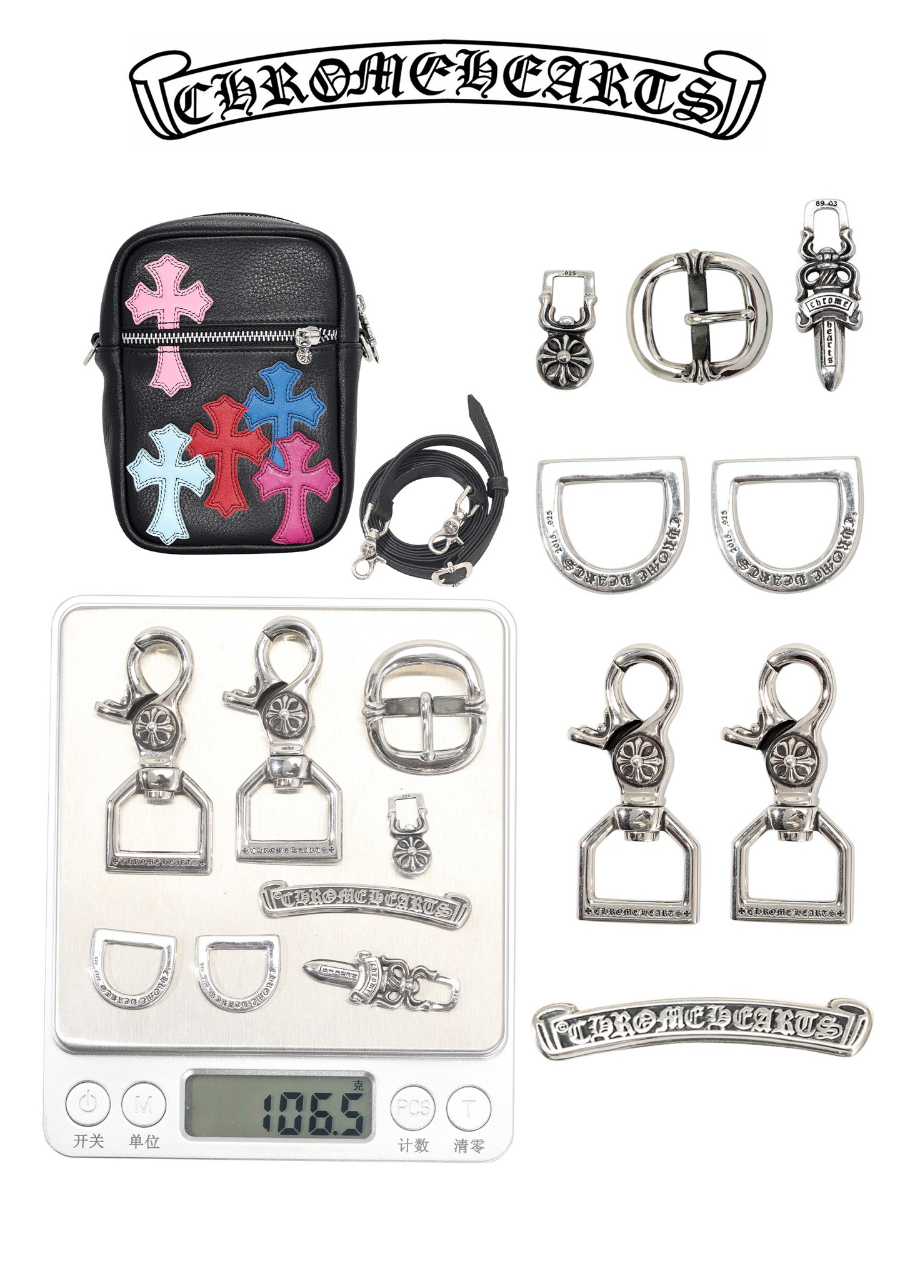 Chrome Hearts TAKA Color Patch Mini Crossbody 크롬하츠 타카 컬러 패치 미니 크로스바디 백 27