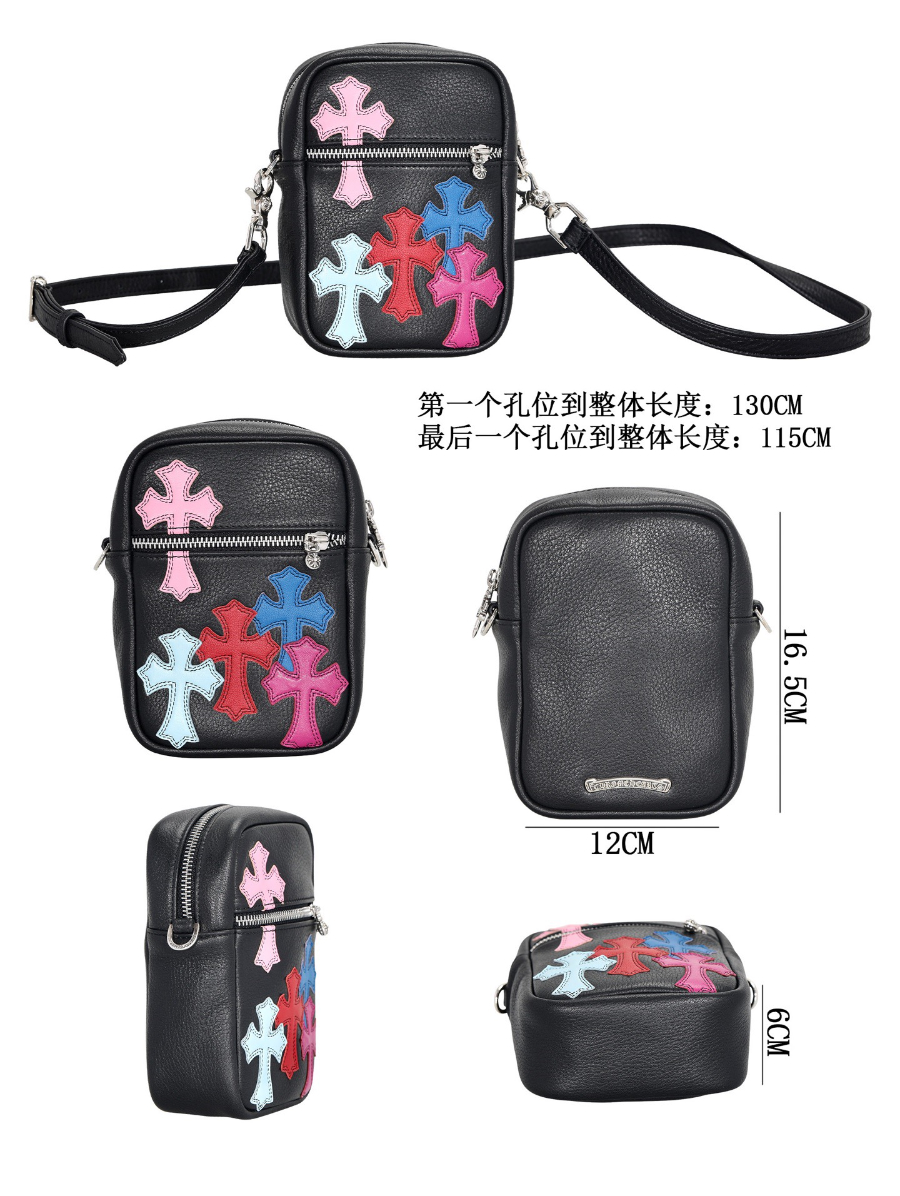 Chrome Hearts TAKA Color Patch Mini Crossbody 크롬하츠 타카 컬러 패치 미니 크로스바디 백 28