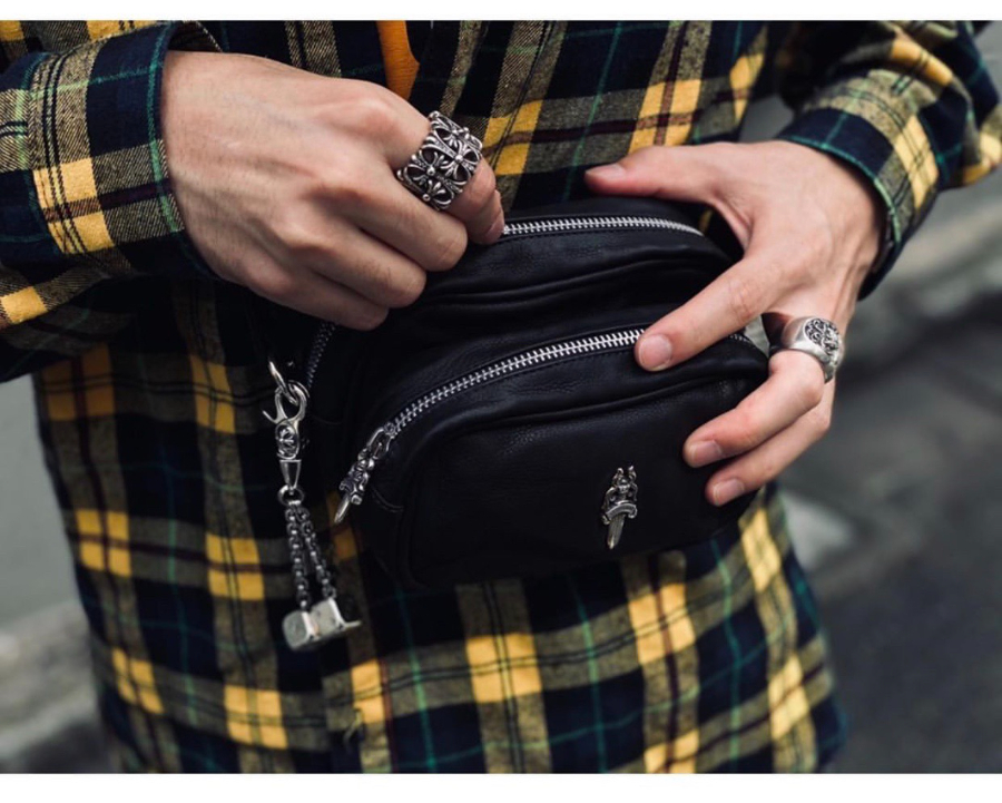 Chrome Hearts Double Pocket Camera Bag 크롬하츠 더블 포켓 카메라 백 6