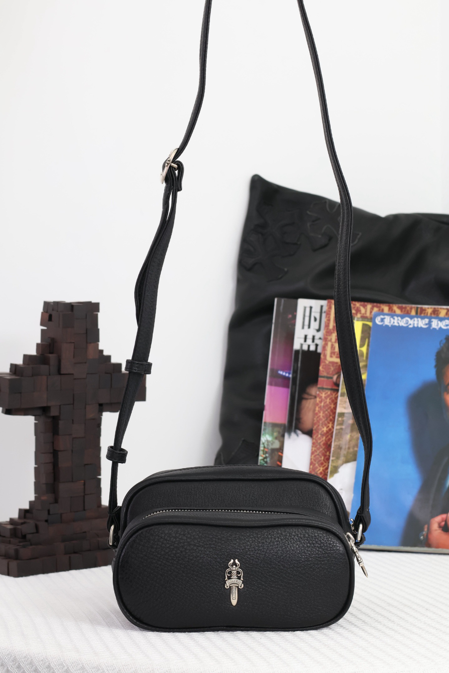 Chrome Hearts Double Pocket Camera Bag 크롬하츠 더블 포켓 카메라 백 10