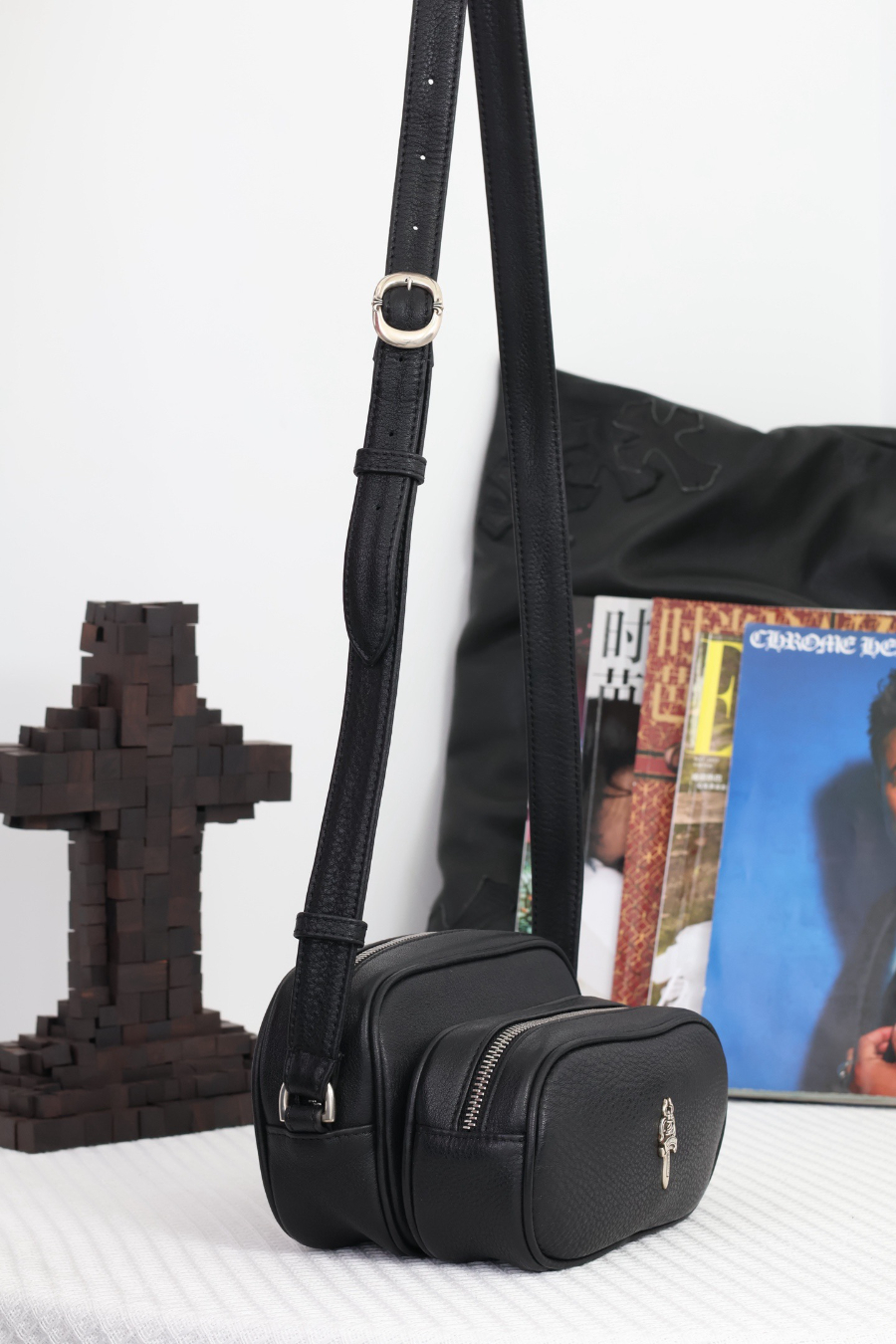 Chrome Hearts Double Pocket Camera Bag 크롬하츠 더블 포켓 카메라 백 11