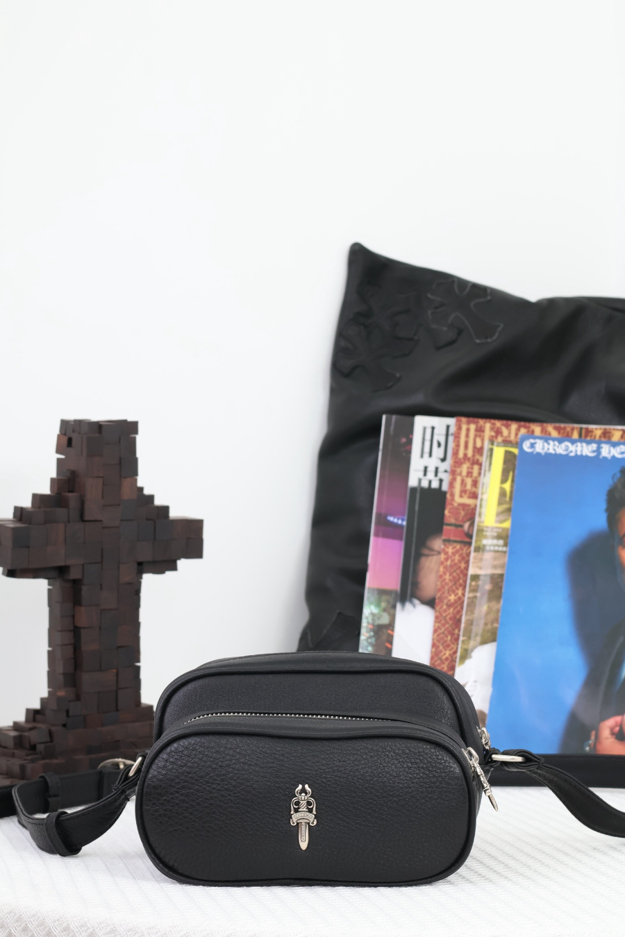 Chrome Hearts Double Pocket Camera Bag 크롬하츠 더블 포켓 카메라 백 14