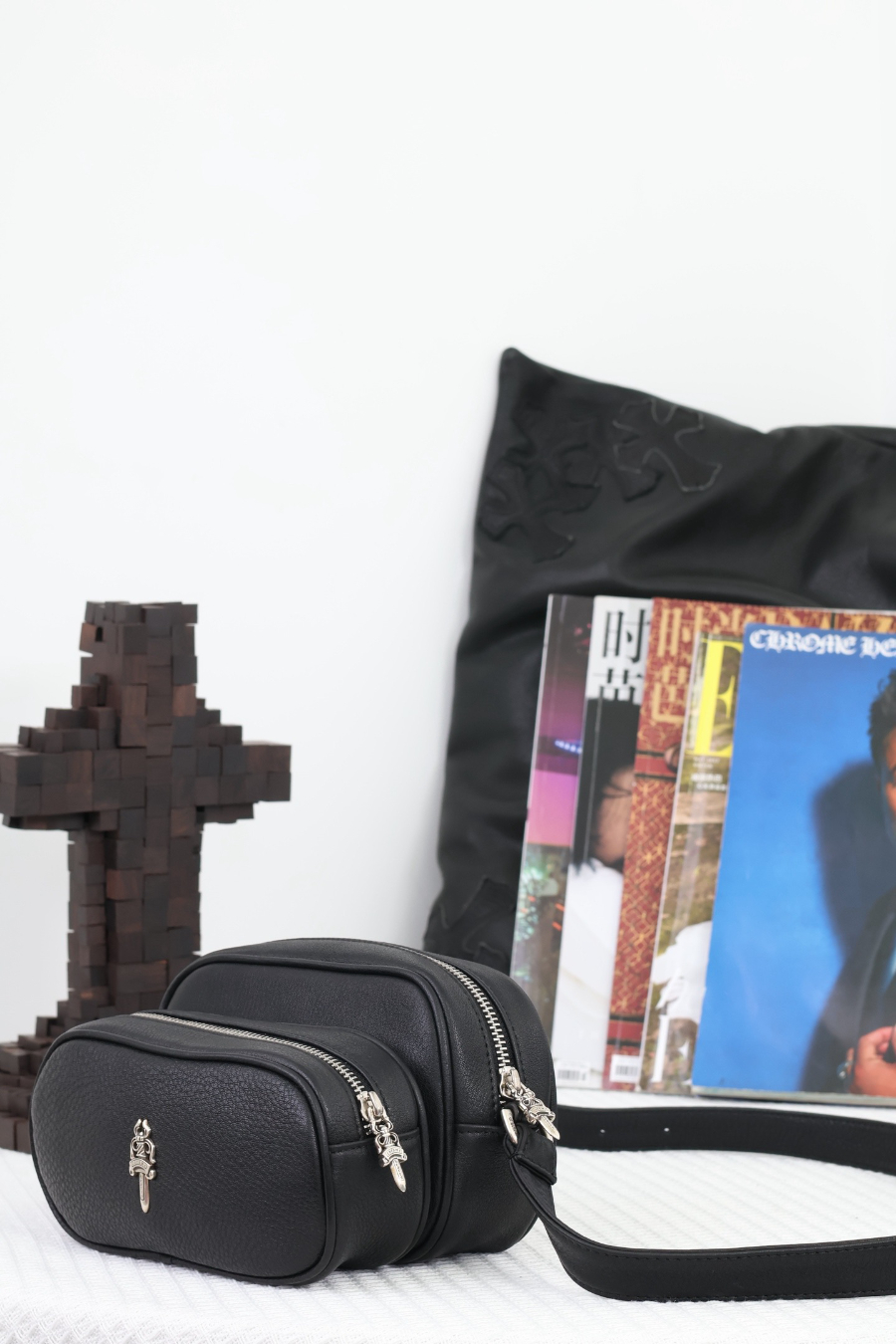 Chrome Hearts Double Pocket Camera Bag 크롬하츠 더블 포켓 카메라 백 15