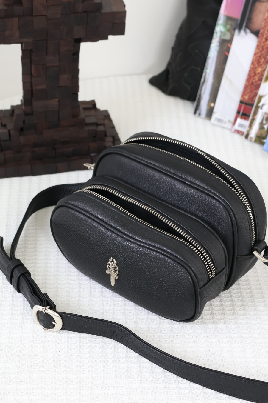 Chrome Hearts Double Pocket Camera Bag 크롬하츠 더블 포켓 카메라 백 24